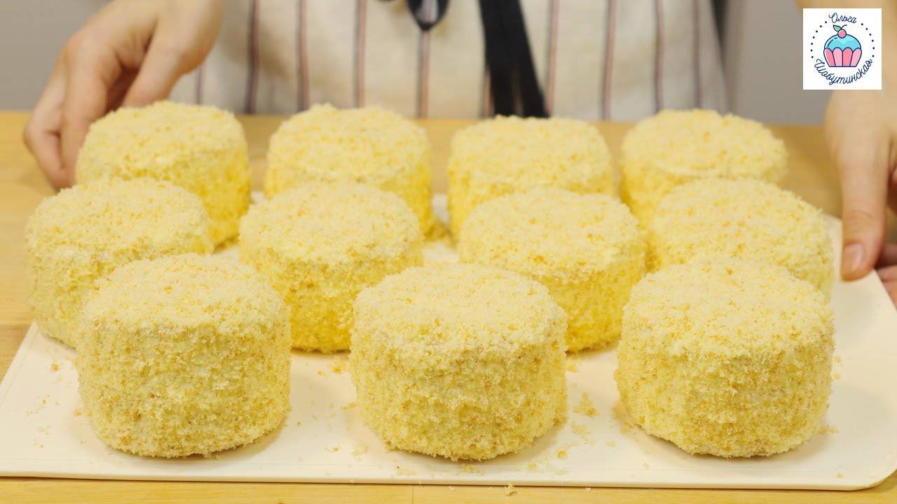 ПИРОЖНЫЕ НЕЖЕНКА, воздушные бисквиты и сливочный крем!