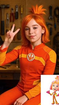 Реалистичные герои «Фиксиков» от нейросети