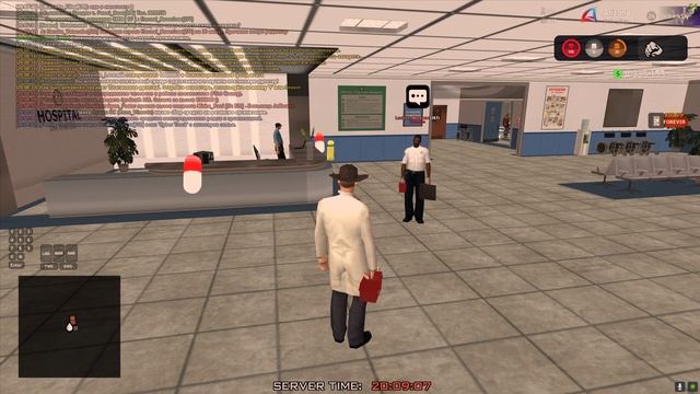 Ботинок в больнице ЛС без тайма