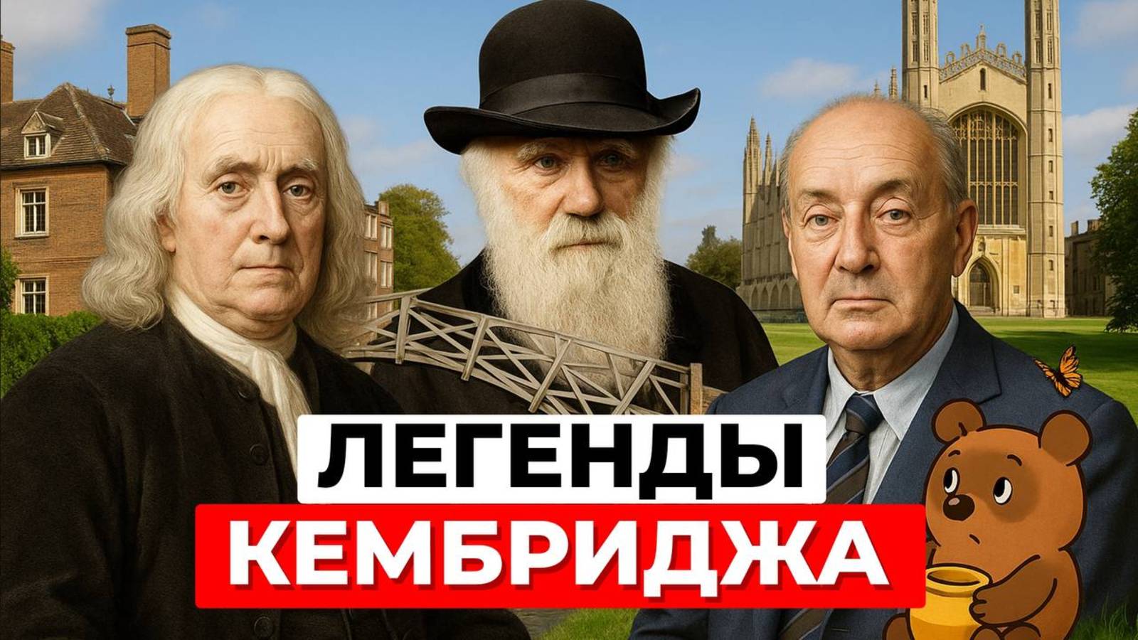 Кембридж: колыбель гениев от Ньютона до Винни-Пуха | Известные личности. Часть 1