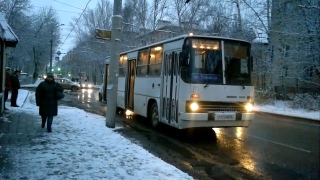 Утренний снежок...