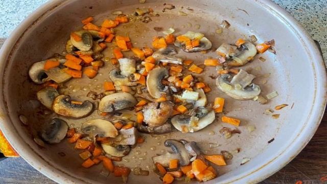 Гречка с шампиньонами