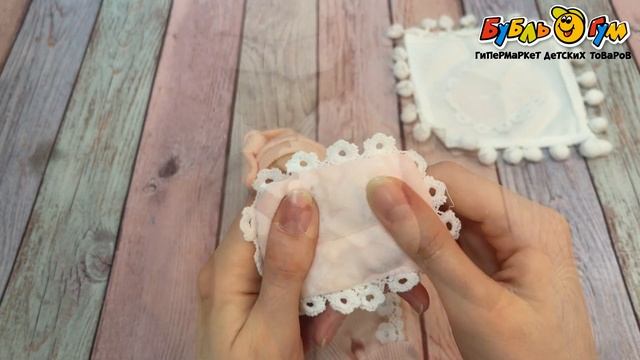 Пупс Lanson Toys Baby So Lovely с одеялом в розовом костюме