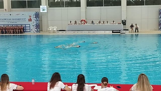 Марфа выступление синхронное плавание 🏊 для детей