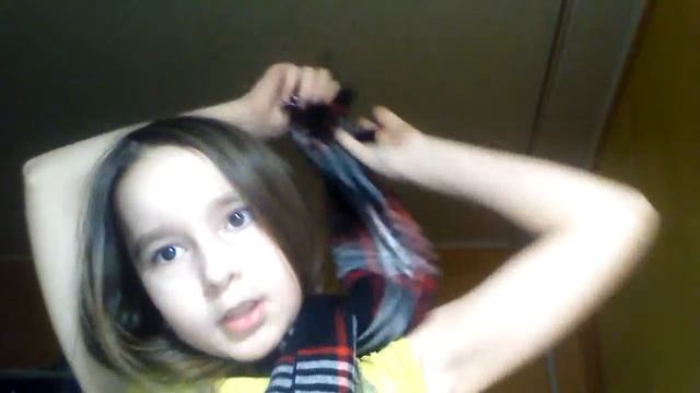 Шарф сквозь шею