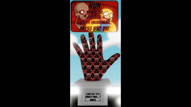 ТАЙНА ПЕРЧАТКИ RUN!!! (Roblox Slap Battles Game)