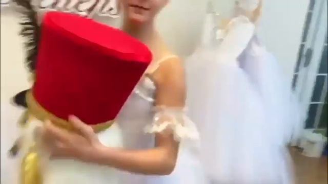 Сценический балетный костюм Снежинки Вальс Щелкунчик