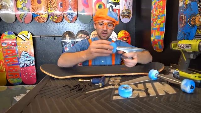Блиппи (Blippi) - День Блиппи в игровом центре для детей   Изучай этот мир вместе с Блиппи   Blippi