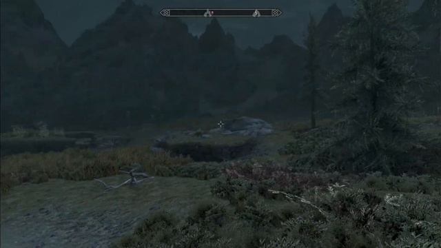Skyrim. Вульйотнак против великана