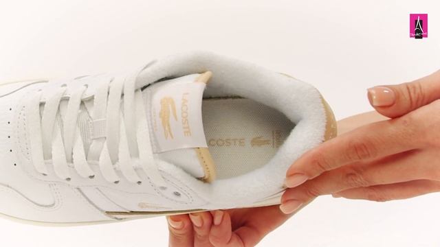 4132158 Видеообзор I Женские кеды LACOSTE T-CLIP PLAT 224 2 SFA