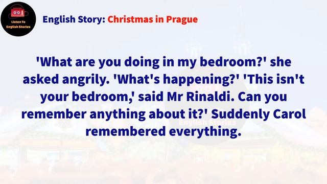 Learn English Through Story ✿ Subtitle Christmas in Prague (level 1)