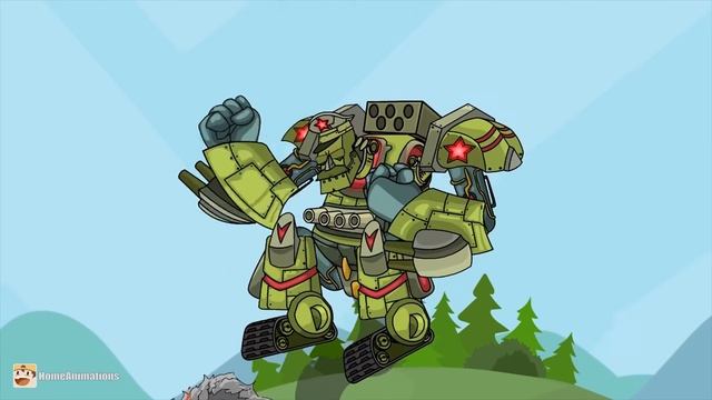 HomeAnimations – Мультики про танки  Сильнейшие воины - Мультики про танки