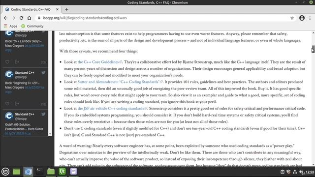 4. Coding standards, styles and conventions