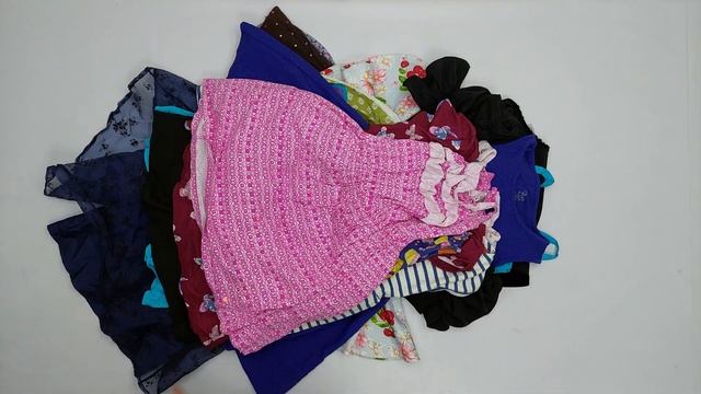 25332 Платья детские лето 6CF Children dresses (extra) 8 пак 15кг. по 6.95?