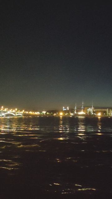 Разводка  моста в Санкт-Петербурге
