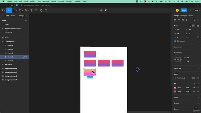 9_43. Spring Animation How to make custom Spring Animation in Figma