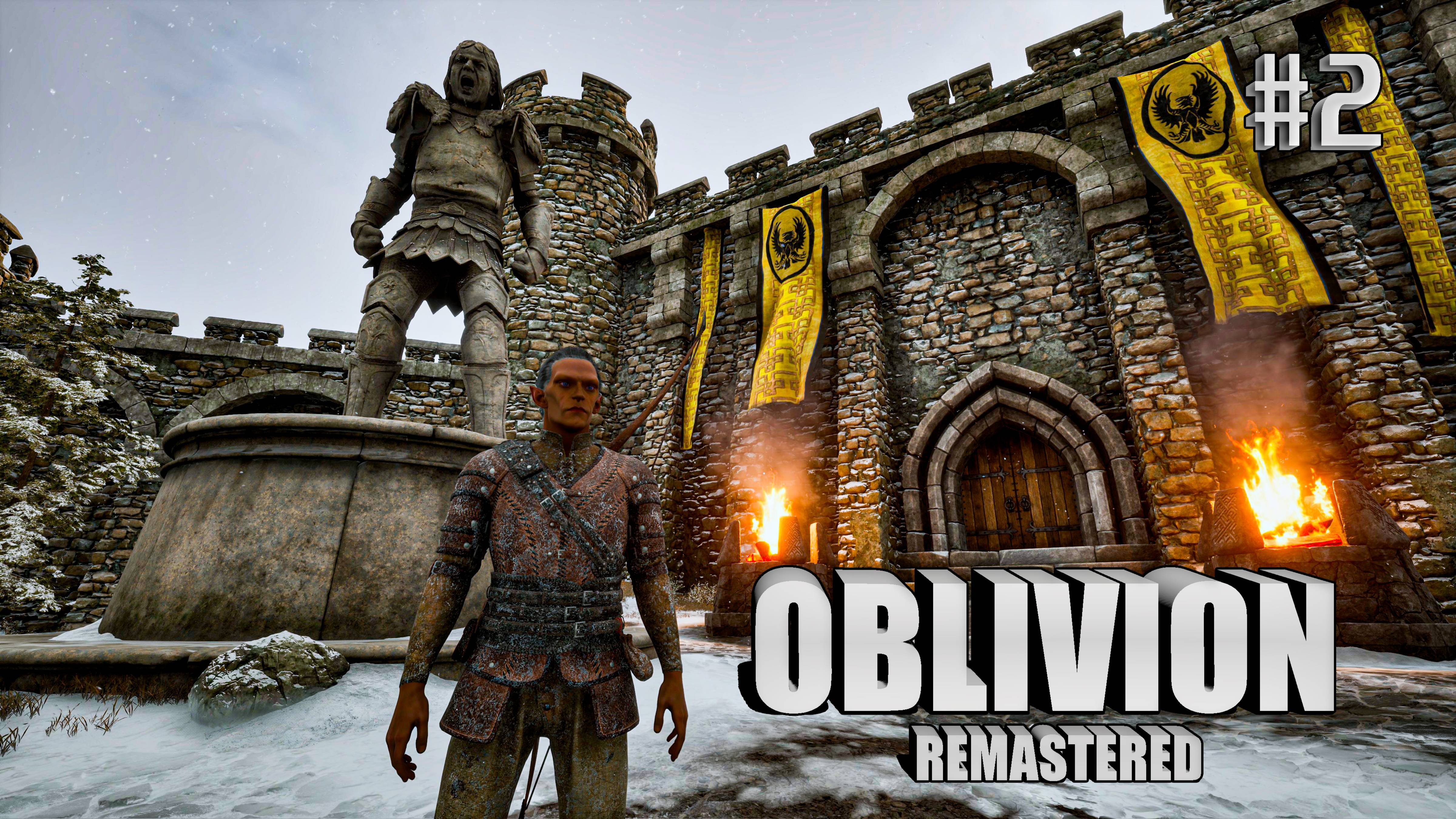 TES 4 Oblivion Remastered Прохождение#2 Амулет Королей (РУССКАЯ ОЗВУЧКА)