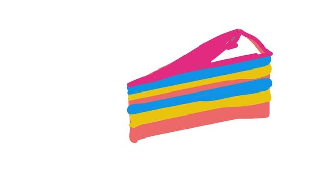 Рисуем тортик часть 40