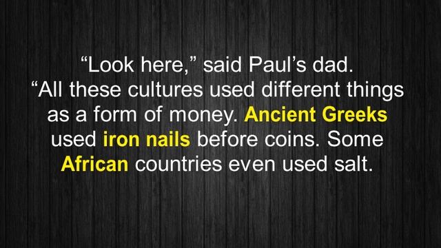 Where Does MONEY Come From - A1 - Learn English Through Short Stories