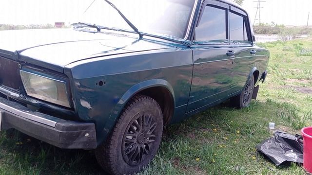 покраска ваз2107 (этюдмобиля) своими руками