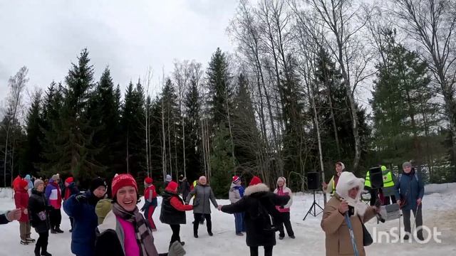 танцы на лыжных стрелах в Шапках 25 января 2025 года