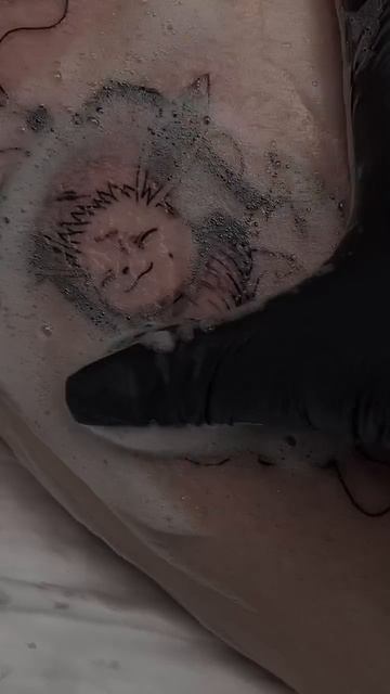 этапы создания тату #тату #tattoo