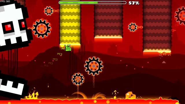 Press Start прохождение на ПК Geometry Dash #gd #geometrydash #pressstart #прохождение #геометридаш
