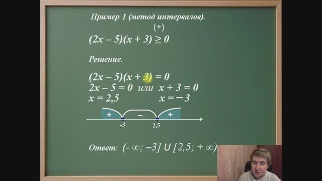8 класс_Решение квадратных неравенств  ч .2