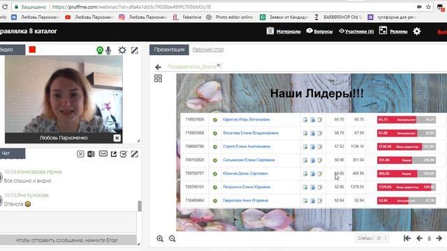 Итоги 8 каталога проект Бумеранг Любовь Пархоменко