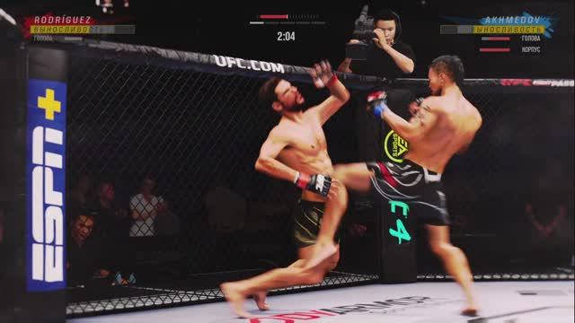Первый чемпионат UFC Бой за завоевание пояса!)