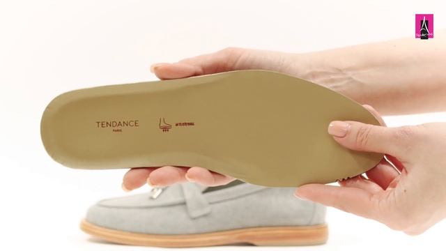 4453050 Видеообзор I Женские лоферы из денима TENDANCE