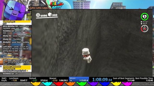 🎩 Super Mario Odyssey Скорость в чистом виде — спидран без комментариев, без пауз и ошибок! ⚡⏱️🎮