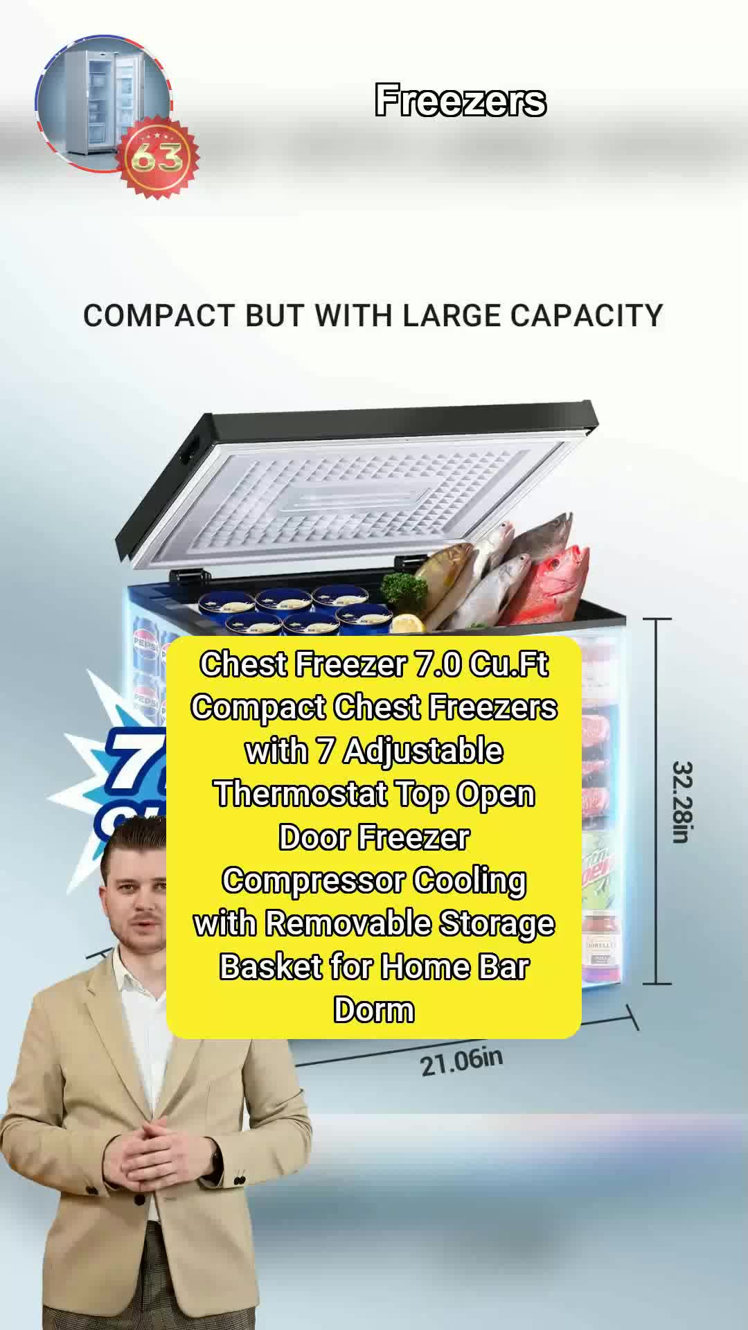 Best Home Freezers 2025 – Energy-Efficient & Space-Saving Picks