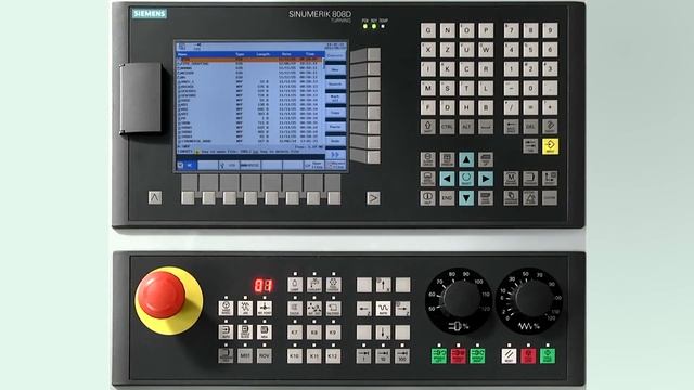 SINUMERIK 808D Tutorial Turning Part 9 - Opening a new program-(1080p)