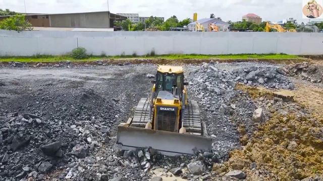 Строительство, один из старых объектов , обзор засыпка