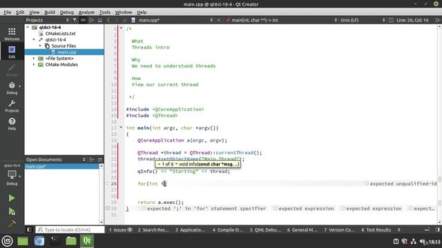 4. QThread