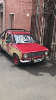 Эксклюзивная модификация ВАЗ пикап #копейка #ваз2101