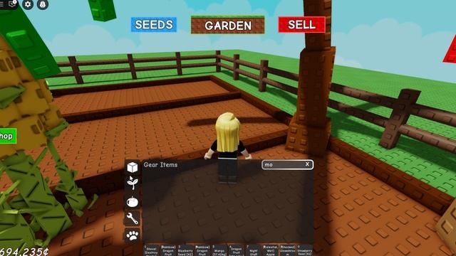Roblox: Приключения в саду