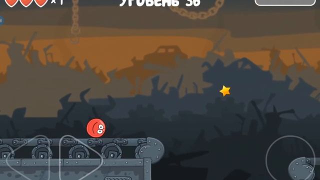 RED-BALL 4. Играем 35-37 уровень! Мрачная Фабрика.