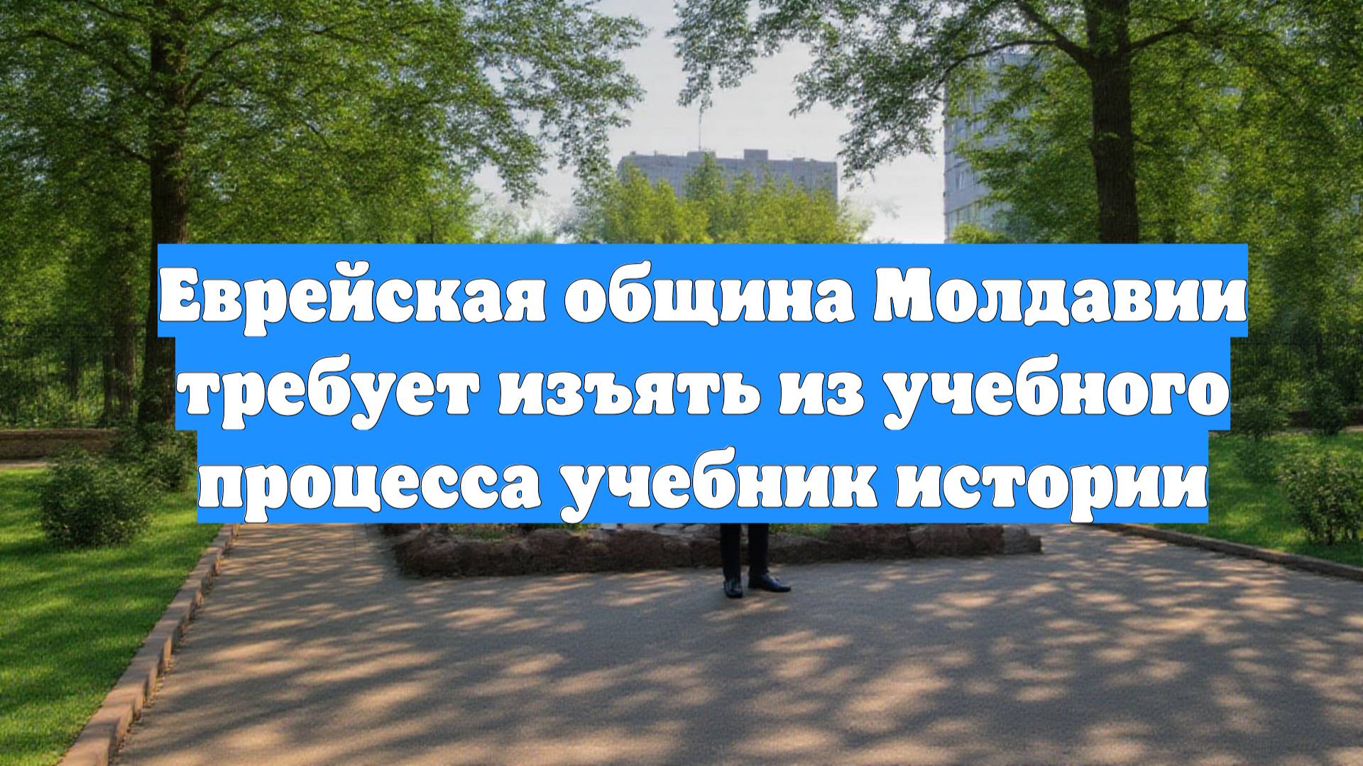 Еврейская община Молдавии требует изъять из учебного процесса учебник истории