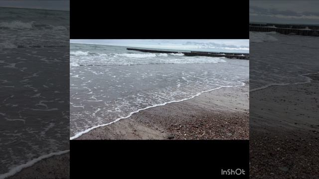 Балтийское море. Май Зеленоградск.