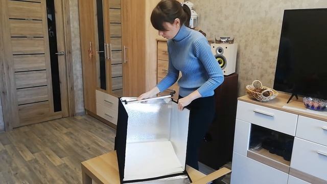 Сборка и обзор фотобокса с AliExpress