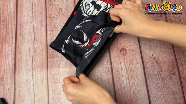 Плавки Lanson Kids Venom с рисунком черные