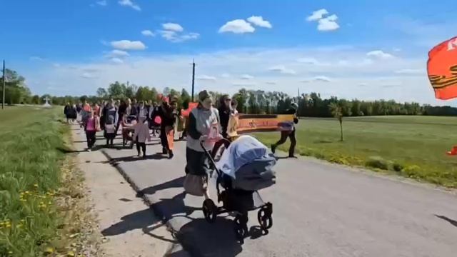 Бессмертный полк в Губино