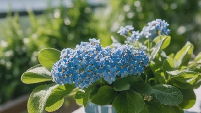 Незабудка в дизайне - Сад-огород