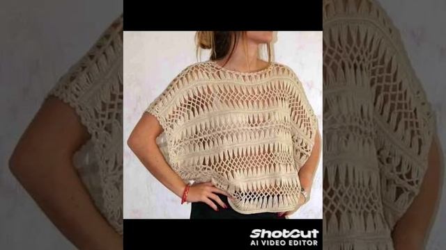 вязание крючком и спицами кофточки и топы на лето идеи