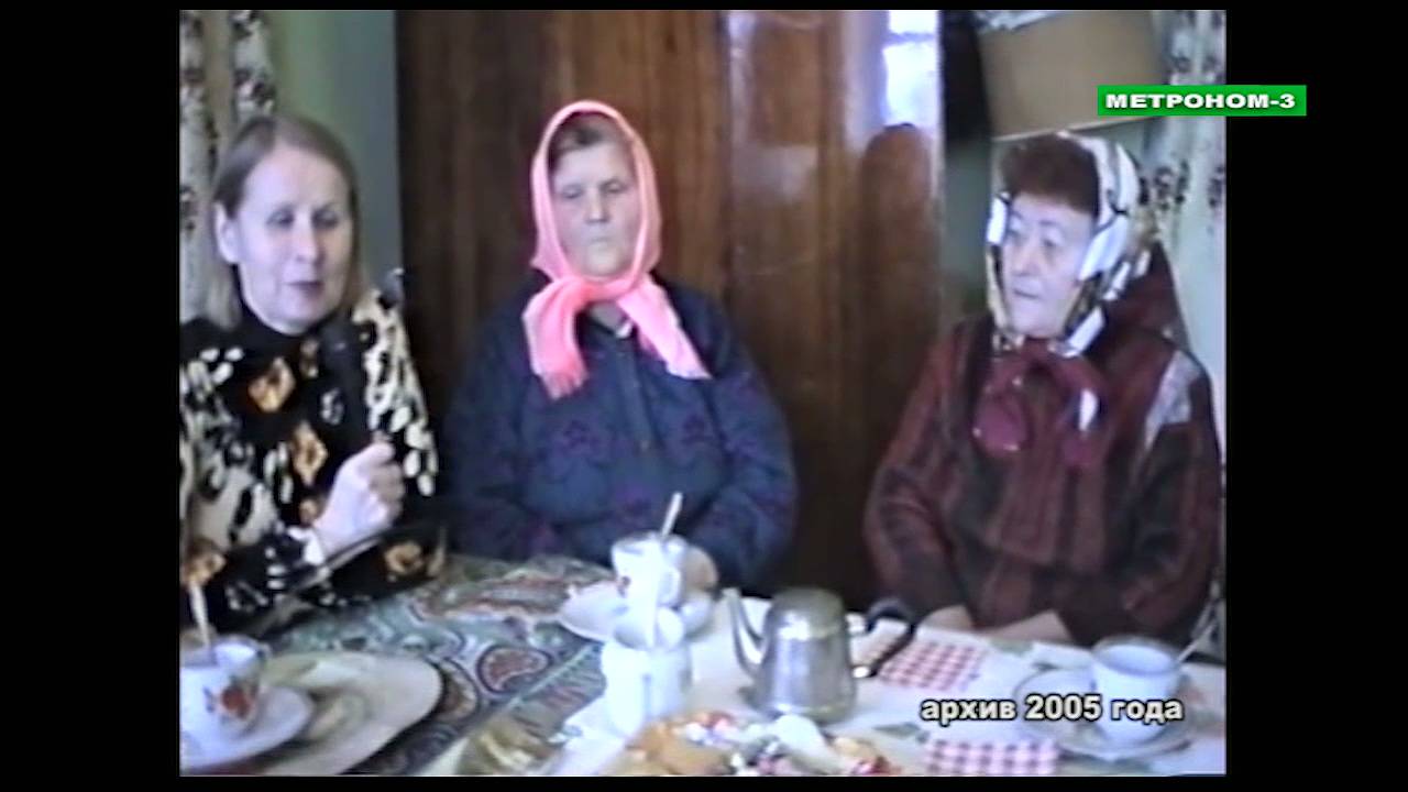 2005г.АННА ЛИТВИНЕНКО (ТОМАЗОВА) И ВЕРА ПОПОВА (ТКАЧЁВА) ТРУЖЕНИЦЫ ТЫЛА СТАНИЦЫ ТБИЛИССКОЙ