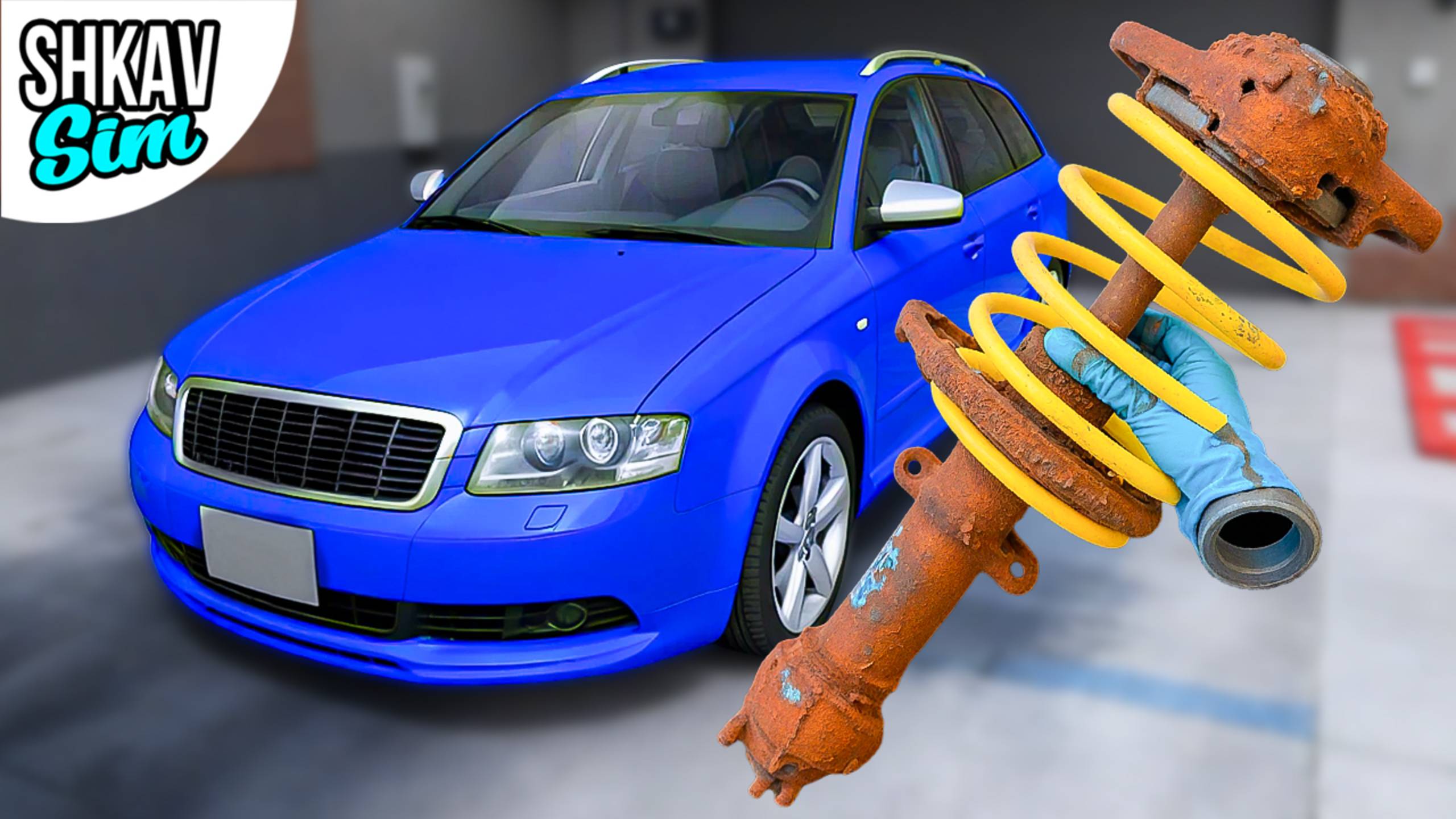 Вся ПОДВЕСКА В ХЛАМ! Как это чинить??? Car Mechanic Simulator VR / Часть 7 /