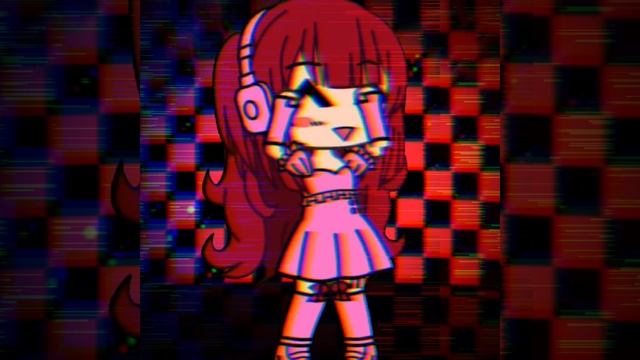 Танцующая Шизоняшка в Gacha life