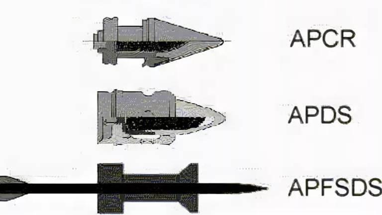 Подкалиберные боеприпасы с отделяющимся поддоном(APDS)